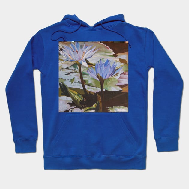 The Blue Treasures Hoodie by Binovska